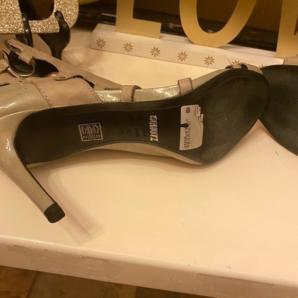 SCHUTZ LEATHER HEELED SHOE SIZE 8 - Picture 6 of 8